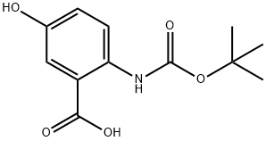 ANTHRANILIC ACID, N-BOC-5-HYDROXY
 Structural