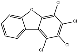 1,2,3,4-TETRACHLORODIBENZOFURAN Structural