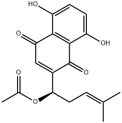 ACETYLSHIKONIN Structural