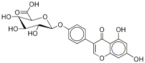 Genistein 4’-β-D-Glucuronide Structural