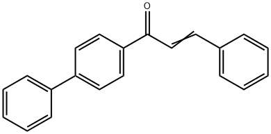 1-[1,1'-BIPHENYL]-4-YL-3-PHENYLPROP-2-EN-1-ONE Structural