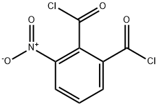 1,2-BENZENEDICARBONYL DICHLORIDE,3-NITRO- Structural