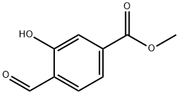 METHYL 4-FORMYL-3-HYDROXYBENZOATE Structural