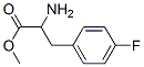 methyl 2-amino-3-(4-fluorophenyl)propanoate Structural