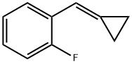 Benzene, 1-(cyclopropylidenemethyl)-2-fluoro- (9CI) Structural