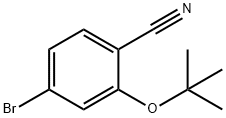 2-TERT-BUTOXY-4-BROMOBENZONITRILE Structural