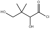 Butanoyl  chloride,  2,4-dihydroxy-3,3-dimethyl- Structural