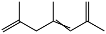 2,4,6-TRIMETHYL-1,3,6-HEPTATRIENE Structural