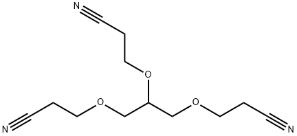 1,2,3-TRIS(2-CYANOETHOXY)PROPANE Structural