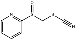 Thiocyanic acid, (2-pyridylsulfinyl)methyl ester (8CI) Structural
