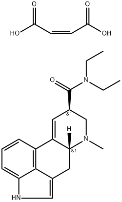 Lysergic acid diethylamide maleate Structural