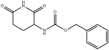 Carbamic acid, (2,6-dioxo-3-piperidinyl)-, phenylmethyl ester (9CI) Structural