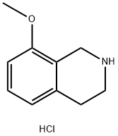 8-METHOXY-1,2,3,4-TETRAHYDROISOQUINOLINE Structural