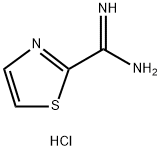 2-Thiazolecarboxamidine Hydrochloride Structural Picture