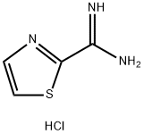 2-Thiazolecarboxamidine Hydrochloride Structural