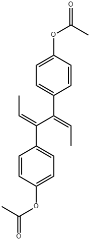 Z,Z-Dienestrol Diacetate Structural