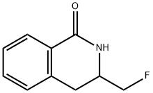 3-(FLUOROMETHYL)-3,4-DIHYDROISOQUINOLIN-1(2H)-ONE Structural