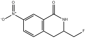 3-(FLUOROMETHYL)-3,4-DIHYDRO-7-NITROISOQUINOLIN-1(2H)-ONE