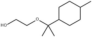 Ethanol, 2-[1-methyl-1-(4-methylcyclohexyl)ethoxy]- Structural