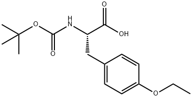 BOC-TYR(ET)-OH Structural