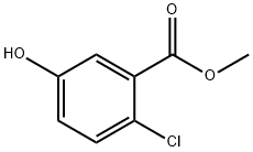 METHYL 2-CHLORO-5-HYDROXYBENZOATE Structural