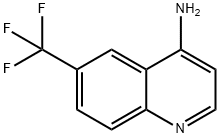 4-AMINO-6-(TRIFLUOROMETHYL)QUINOLINE Structural