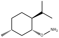 Hydroxylamine, O-[(1R,2S,5R)-5-methyl-2-(1-methylethyl)cyclohexyl]- (9CI) Structural