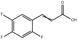 2,4,5-TRIFLUOROCINNAMIC ACID Structural