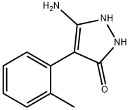 5-Amino-4-o-tolyl-1,2-dihydro-pyrazol-3-one