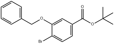 TERT-BUTYL 3-BENZYLOXY-4-BROMOBENZOATE