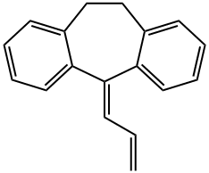 5-ALLYLIDENE-10,11-DIHYDRO-5H-DIBENZO[A,D]CYCLOHEPTENE Structural