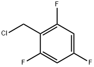 2,4,6-TRIFLUOROBENZYL CHLORIDE Structural