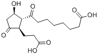 9,15-DIOXO-11ALPHA-HYDROXY-2,3,4,5-TETRANOR-PROSTAN-1,20-DIOIC ACID