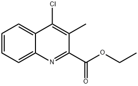 ETHYL 4-CHLORO-3-METHYLQUINOLINE-2-CARBOXYLATE