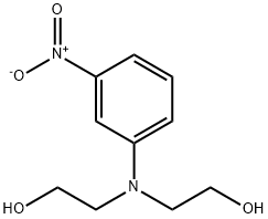 2,2'-(3-NITROPHENYLIMINO)-DIETHANOL Structural