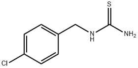 1-(4-CHLOROBENZYL)-2-THIOUREA Structural