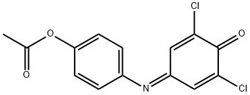 2,6-DICHLOROPHENOLINDOPHENYL ACETATE Structural