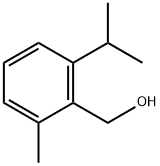 Benzenemethanol, 2-methyl-6-(1-methylethyl)- (9CI) Structural