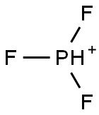trifluorophosphanium Structural