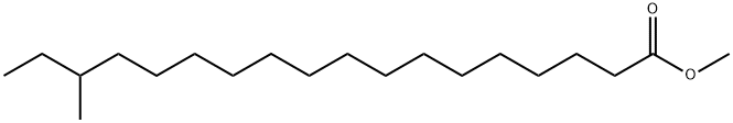 METHYL 16-METHYLOCTADECANOATE Structural