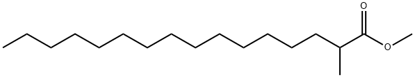 2-Methylhexadecanoic acid methyl ester Structural