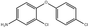 3-CHLORO-4-(4-CHLOROPHENOXY)ANILINE Structural