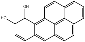 9,10-dihydro-9,10-dihydroxybenzo(a)pyrene Structural