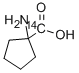 AMINOCYCLOPENTANE-1-CARBOXYLIC ACID, 1-[CARBOXYL-14C] Structural