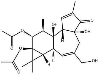 PHORBOL 12,13-DIACETATE Structural