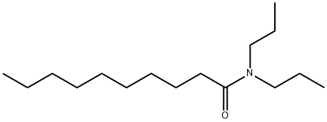 N,N-DIPROPYLDECANAMIDE Structural