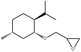 OXIRANE,[[[(1R,2S,5R)-5-METHYL-2-(1-METHYLETHYL)CYCLOHEXYL]OXY]METHYL]- Structural