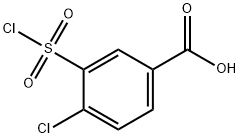 4-CHLORO-3-CHLOROSULFONYLBENZOIC ACID Structural