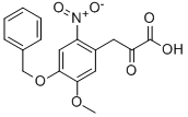 4-Benzyloxy-3-methoxy-6-nitrophenylpyruvic Acid