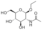 ETHYL 2-ACETAMIDO-2-DEOXY-BETA-D-GLUCOPYRANOSIDE Structural